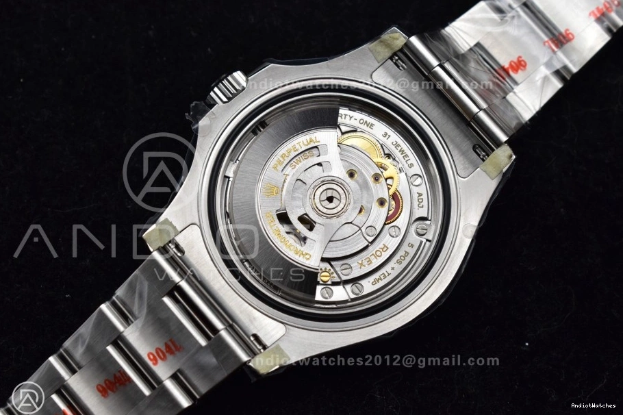 126622 VR Clean Steel Blue 1204 Yacht-Master SS HighPerformance on Best 904L 1:1 Dial Edition Bracelet 0225